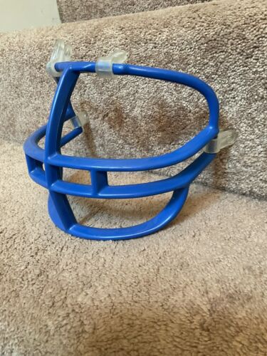 Vintage Blue RIddell 1990s DoubleWire Kra-Lite NOP Football Helmet Facemask Sporting Goods:Team Sports:Football:Clothing, Shoes & Accessories:Helmets & Hats Riddell   