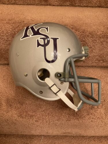 1975 Kansas State Wildcats TK Suspension Football Helmet- Reproduction Authentic Sports Mem, Cards & Fan Shop:Fan Apparel & Souvenirs:College-NCAA WESTBROOKSPORTSCARDS   