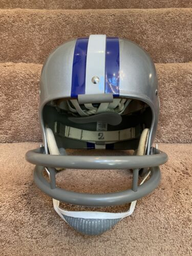 Riddell Kra-Lite RK2 Suspension Football Helmet 1966 Dallas Cowboys Don Perkins Sports Mem, Cards & Fan Shop:Fan Apparel & Souvenirs:Football-NFL Riddell   