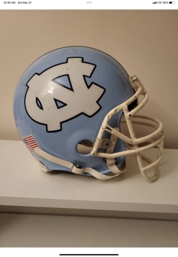 Vintage North Carolina Tar Heels Game Used 1994 Riddell VSR-4 Football Helmet Sports Mem, Cards & Fan Shop:Fan Apparel & Souvenirs:College-NCAA Riddell   
