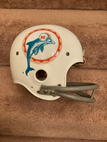 Vintage Riddell 1972 Kra-Lite II TAK-29 Football Helmet Miami Dolphins Griese