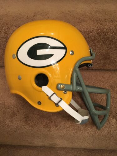 Riddell Kra-Lite RK2 Suspension Green Bay Packers Football Helmet Forrest Gregg