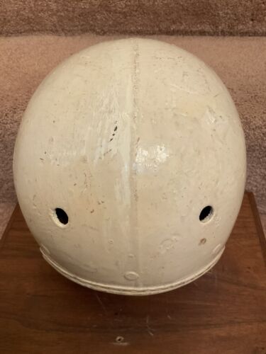 macgregor gold smith helmet MacGregor Goldsmith Authentic Original Football Helmet Browns Cardinal – WESTBROOKSPORTSCARDS
