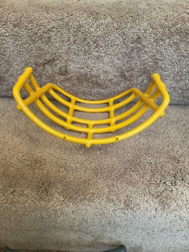 Vintage Riddell 1980s NJOP Football Helmet Yellow Gold 3-Dot Facemask USFL Sporting Goods:Team Sports:Football:Clothing, Shoes & Accessories:Helmets & Hats Riddell   