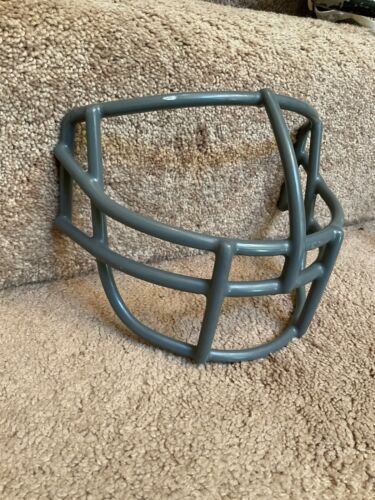 Vintage Riddell 1980s NOPO Football Helmet Lineman Gray 2-Dot Facemask USFL Sporting Goods:Team Sports:Football:Clothing, Shoes & Accessories:Helmets & Hats Riddell   