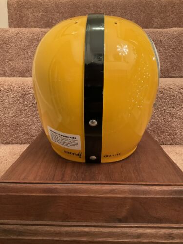 Riddell Kra-Lite RK2 Suspension Football Helmet 1962 Pittsburgh Steelers Playoff Sports Mem, Cards & Fan Shop:Fan Apparel & Souvenirs:Football-NFL Riddell   