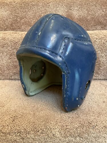 MacGregor Authentic H612 Leather Suspension Football Helmet Size 7 1/4 Sports Mem, Cards & Fan Shop:Fan Apparel & Souvenirs:Football-NFL MacGregor   