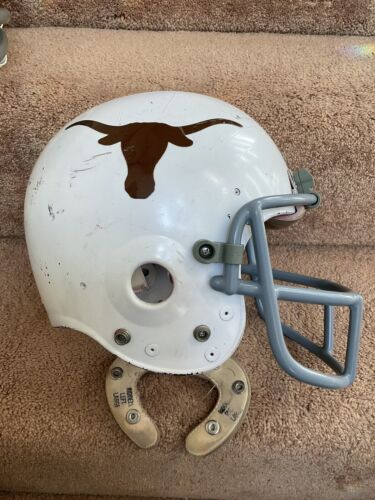 1976 RIddell PAC-3 Kra-Lite II Football Helmet - Vintage Texas Longhorns Decals Sports Mem, Cards & Fan Shop:Fan Apparel & Souvenirs:College-NCAA Riddell   