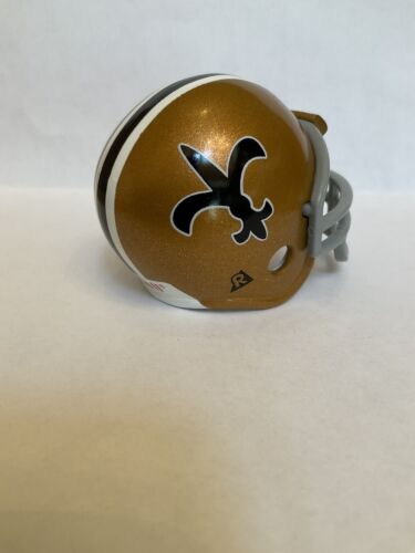 New Orleans Saints Riddell Pocket Pro Helmet From Series 2 Throwback Set RARE