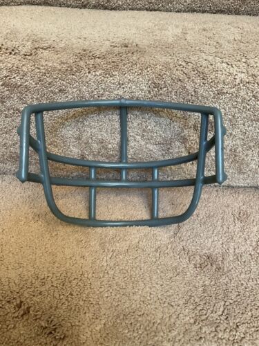 Vintage Riddell 1980s NOPO Football Helmet Lineman Gray 2-Dot Facemask USFL Sporting Goods:Team Sports:Football:Clothing, Shoes & Accessories:Helmets & Hats Riddell   