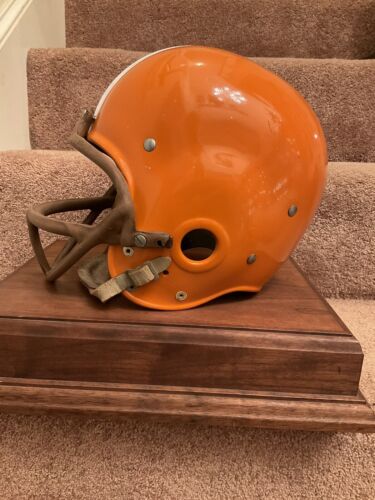 Original Vintage Riddell RK4 Suspension Football Helmet Custom Cleveland Browns Sports Mem, Cards & Fan Shop:Game Used Memorabilia:Football-NFL:Helmet WESTBROOKSPORTSCARDS   