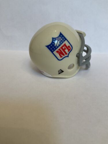 White NFL Shield Riddell Pocket Pro Helmet From Series 2 Throwback Set Rare