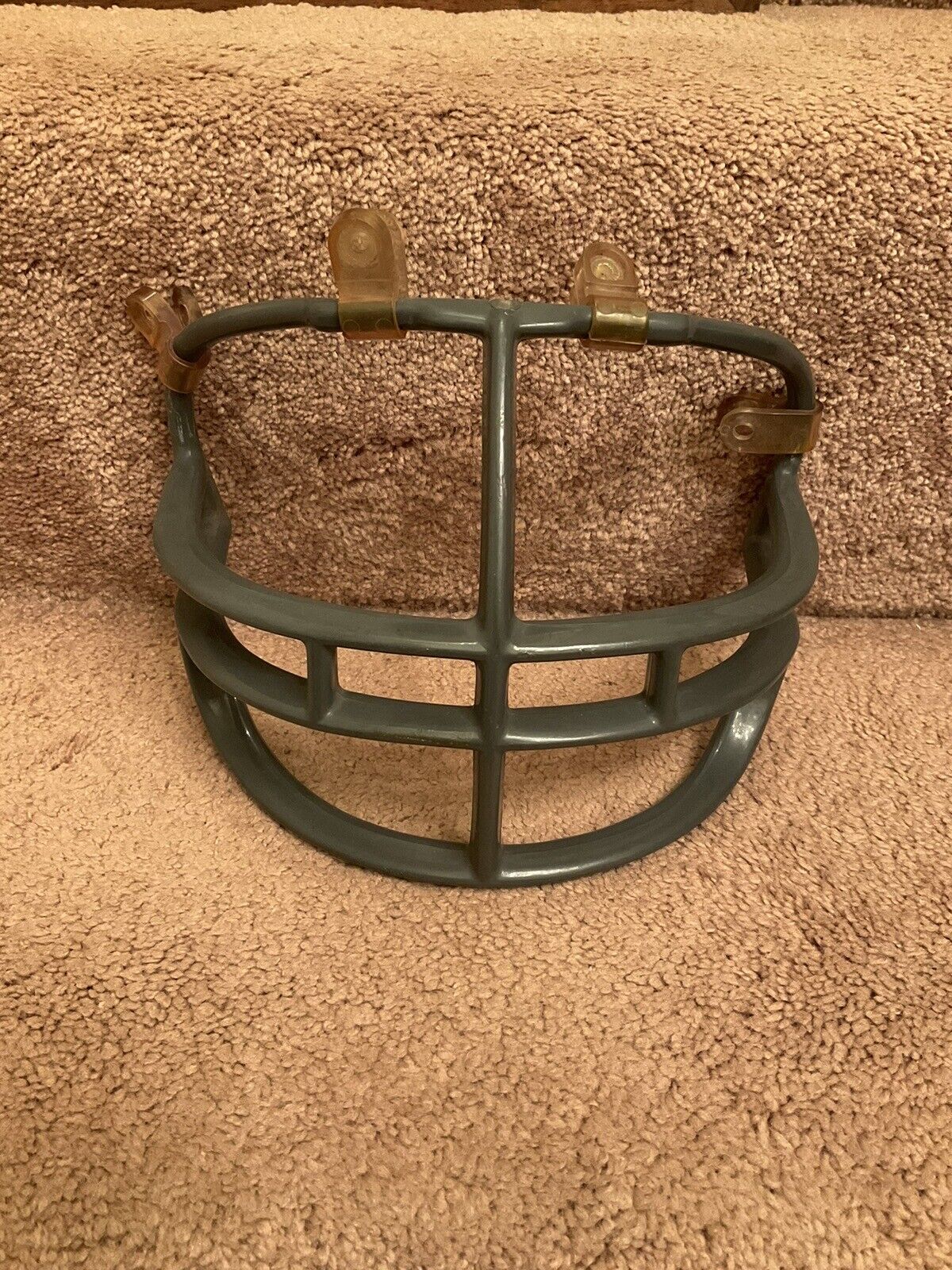 Vintage Dark Gray RIddell 1990 DoubleWire Kra-Lite NOP Football Helmet Facemask2 Sporting Goods:Team Sports:Football:Clothing, Shoes & Accessories:Helmets & Hats Riddell   