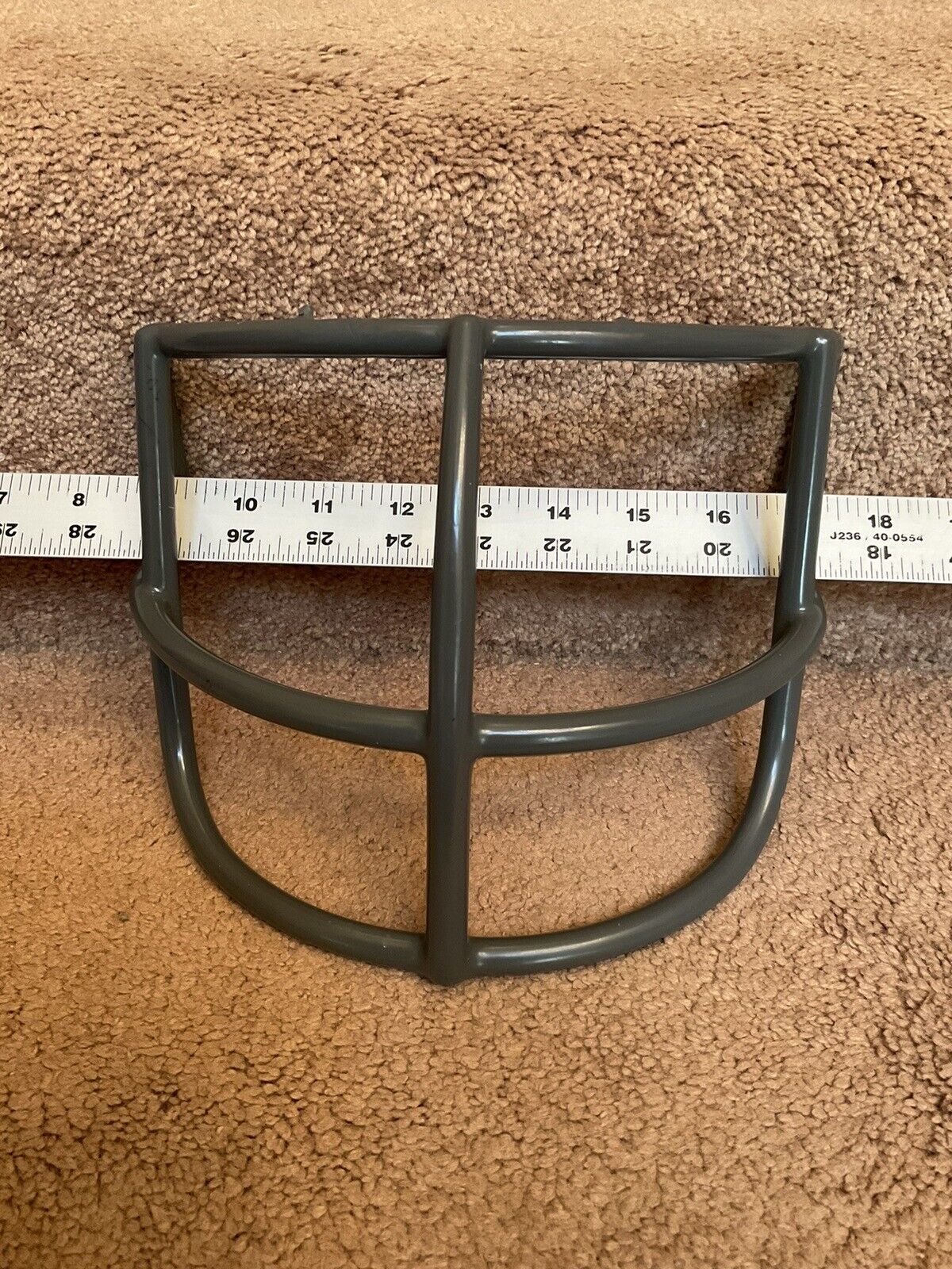 Vintage Riddell NOP Dark Gray Football Helmet Face Mask Great Condition Rare! Sporting Goods:Team Sports:Football:Clothing, Shoes & Accessories:Helmets & Hats Riddell   