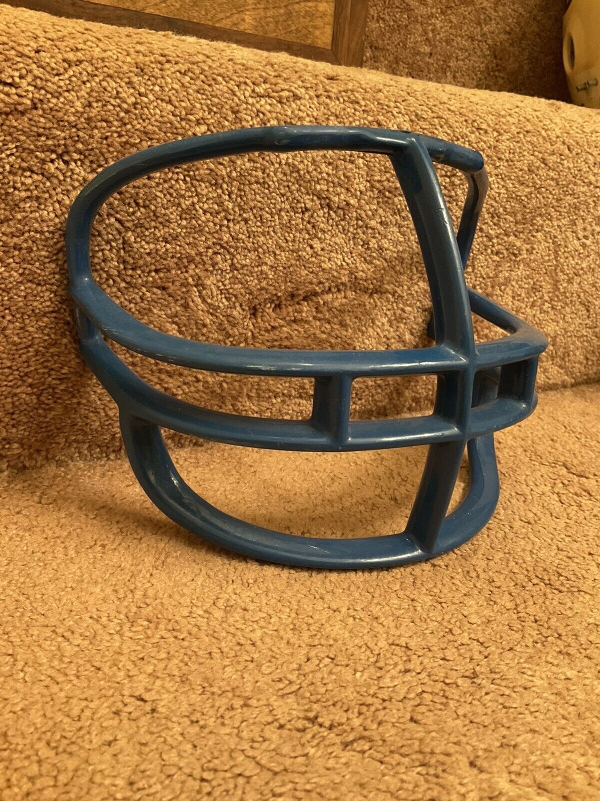 Vintage Blue RIddell 1990s DoubleWire Kra-Lite NOP Football Helmet Facemask Sporting Goods:Team Sports:Football:Clothing, Shoes & Accessories:Helmets & Hats Riddell   