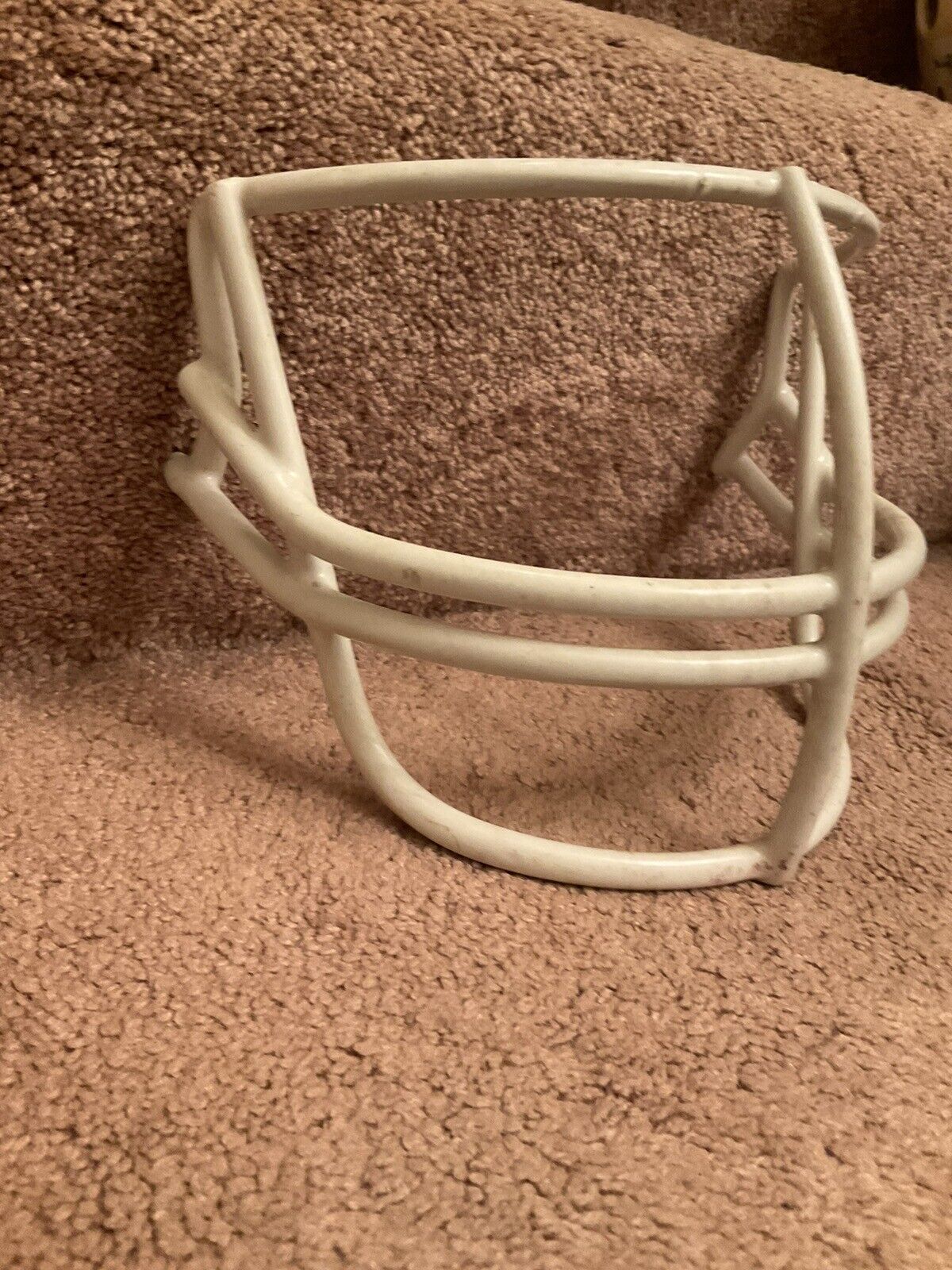 Vintage White Schutt 1980 Double Wire NOP Green Dot XL Football Helmet Facemask Sporting Goods:Team Sports:Football:Clothing, Shoes & Accessories:Helmets & Hats Schutt   