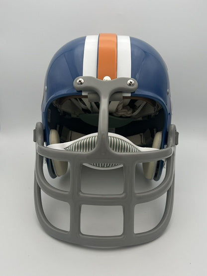 RK2 Style Suspension Football Helmet Custom Denver Broncos Lyle Alzado Rookie Sports Mem, Cards & Fan Shop:Autographs-Original:Football-NFL:Helmets WESTBROOKSPORTSCARDS   