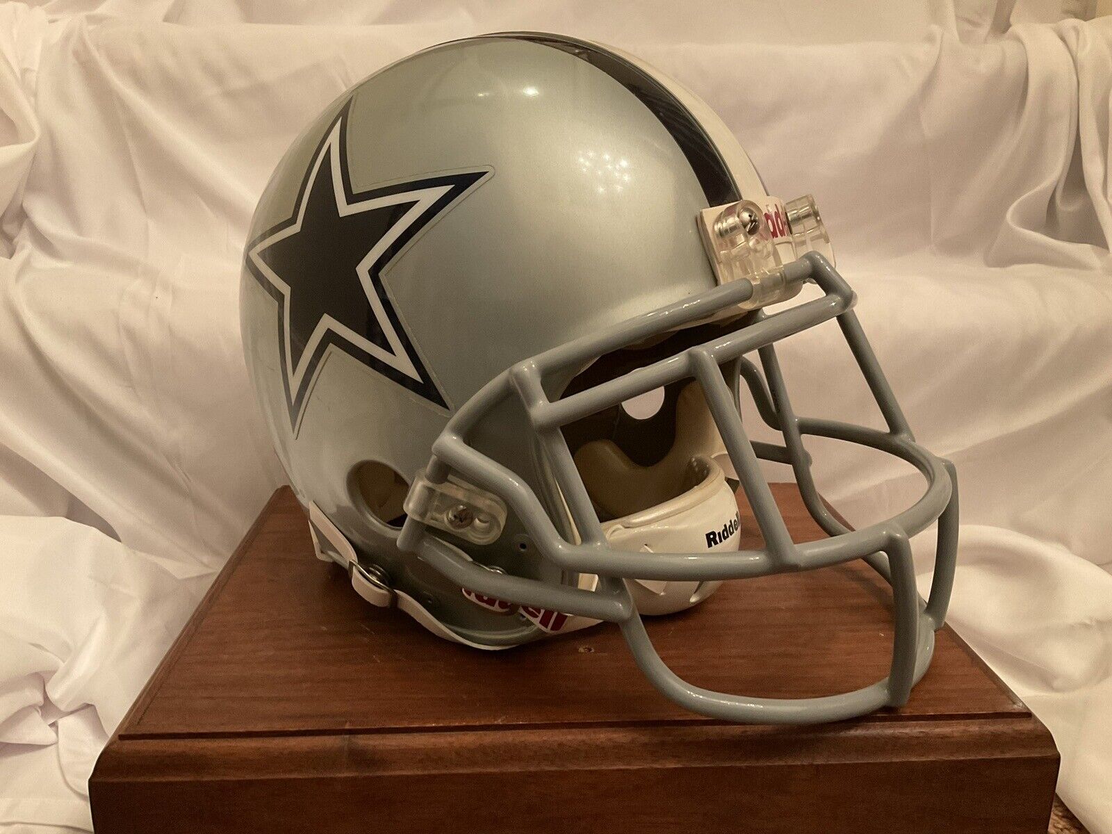 RIddell VSR-4 Football Helmet Officially Licensed Dallas Cowboys Emmitt Smith Sports Mem, Cards & Fan Shop:Fan Apparel & Souvenirs:Football-NFL Riddell   