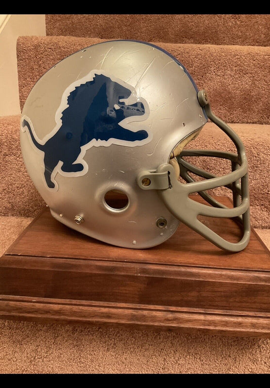 Kelley Football Helmet Custom Detroit Lions Not Clear Shell Dungard Mask Sports Mem, Cards & Fan Shop:Fan Apparel & Souvenirs:College-NCAA Riddell   