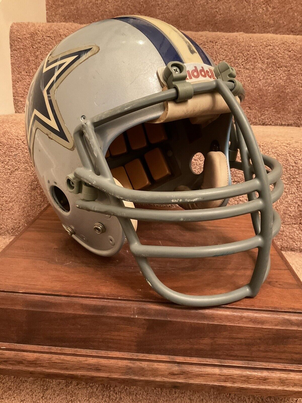 Vintage Original 1978 Dallas Cowboys Riddell PAC-3 Football Helmet NJOP-DW Mask Sports Mem, Cards & Fan Shop:Fan Apparel & Souvenirs:Football-NFL Riddell   