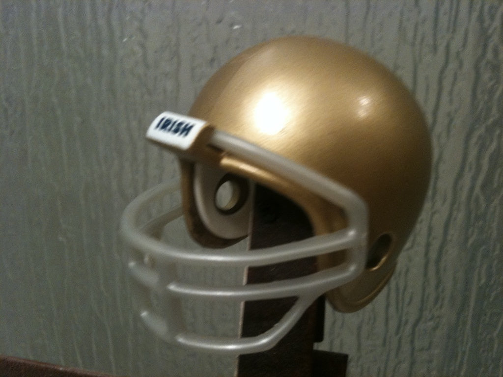 Notre Dame Fighting Irish Riddell NCAA Pocket Pro Helmet  WESTBROOKSPORTSCARDS   