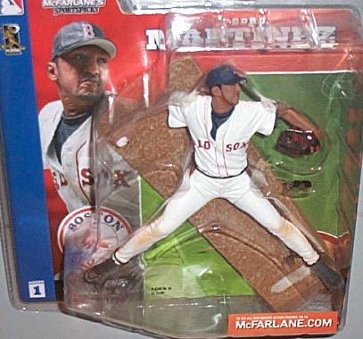 McFarlane Sports Picks MLB Baseball Figurines: Pedro Martinez Red Sox McFarlane Sports Picks  WESTBROOKSPORTSCARDS   
