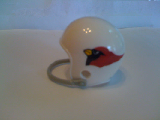 Riddell Pocket Pro and Throwback Pocket Pro mini helmets ( NFL ): 1960 St. Louis Cardinals Custom Single-Bar Throwback Pocket Pro Helmet