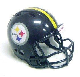 Riddell Pocket Pro and Throwback Pocket Pro mini helmets ( NFL ): Pittsburgh Steelers Revolution Pocket Pro Helmet