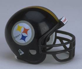 Riddell Pocket Pro and Throwback Pocket Pro mini helmets ( NFL ): Pittsburgh Steelers Pocket Pro Helmet