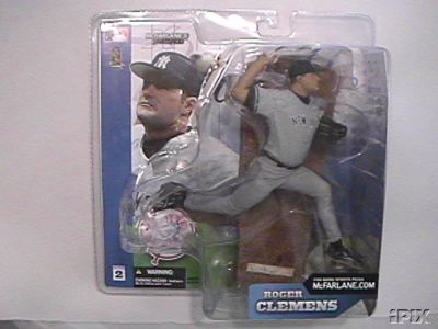McFarlane Sports Picks MLB Baseball Figurines: Roger Clemens Yankees McFarlane Sports Picks