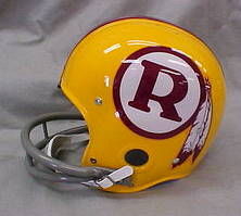 Riddell Classic RK Pro Line Throwback Helmets: Washington Redskins '70-'71 Classic Riddell RK Throwback Full Size Helmet  WESTBROOKSPORTSCARDS   