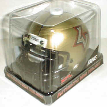 XFL Authentic Mini Helmets  WESTBROOKSPORTSCARDS   