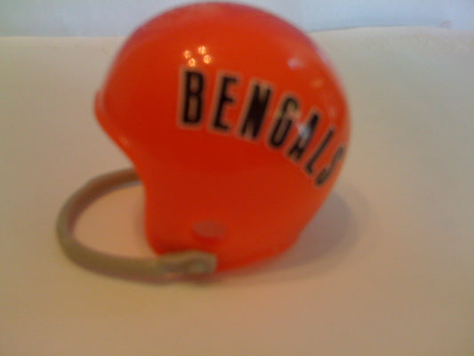 Cincinnati Bengals Riddell NFL Single-Bar Pocket Pro Helmet 1968 Custom Throwback  WESTBROOKSPORTSCARDS   
