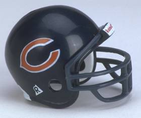 Riddell Pocket Pro and Throwback Pocket Pro mini helmets ( NFL ): Chicago Bears Pocket Pro Helmet