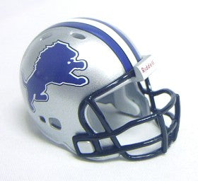 Riddell Pocket Pro and Throwback Pocket Pro mini helmets ( NFL ): Detroit Lions Revolution Throwback Pocket Pro Helmet