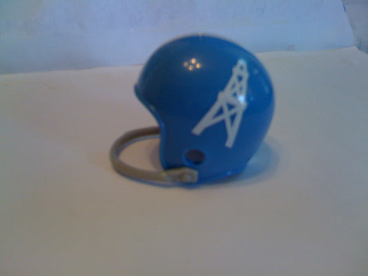 Riddell Pocket Pro and Throwback Pocket Pro mini helmets ( NFL ): 1960 Houston Oilers Custom Single-Bar Throwback Pocket Pro Helmet
