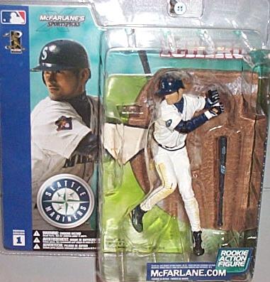 McFarlane Sports Picks MLB Baseball Figurines: Ichiro Suzuki Mariners Rookie McFarlane Sports Picks  WESTBROOKSPORTSCARDS   